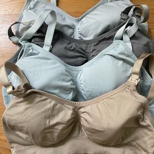 Bundle of 4 nursing bras